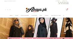 Desktop Screenshot of abaya.pk